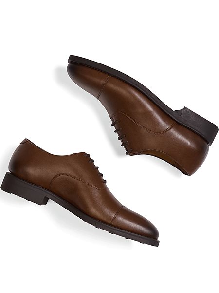 Goodyear Welt Oxfords Chestnut from Shop Like You Give a Damn