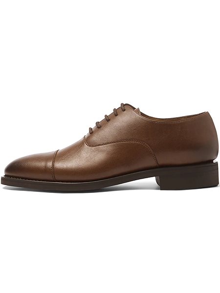 Goodyear Welt Oxfords Chestnut via Shop Like You Give a Damn