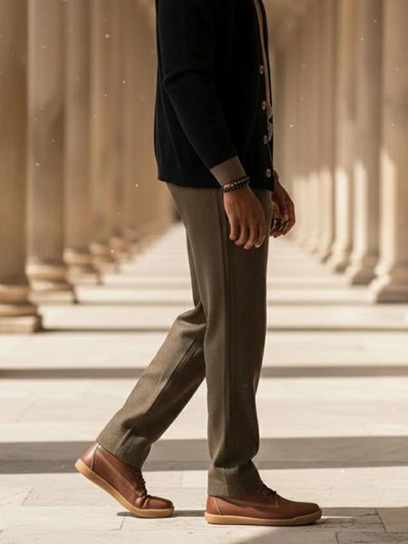 Boots Barefoot Dock Men Chestnut from Shop Like You Give a Damn