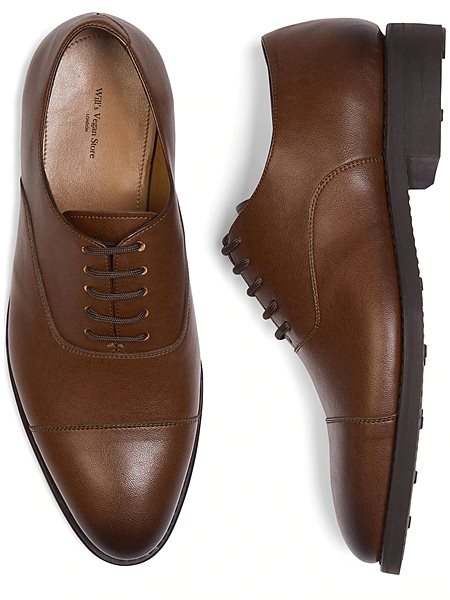 Goodyear Welt Oxfords Chestnut from Shop Like You Give a Damn