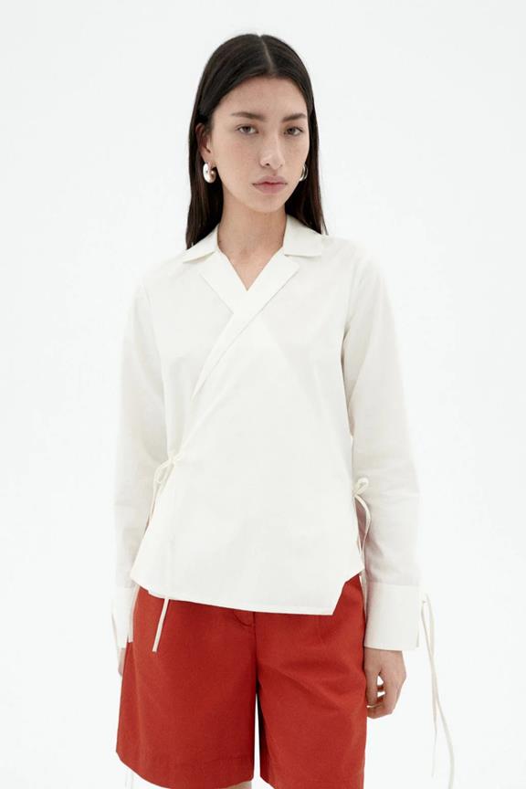 Wickelbluse Lenie Weiß