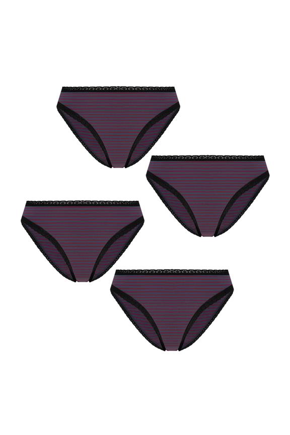Multipack 4x Slips Indigorot