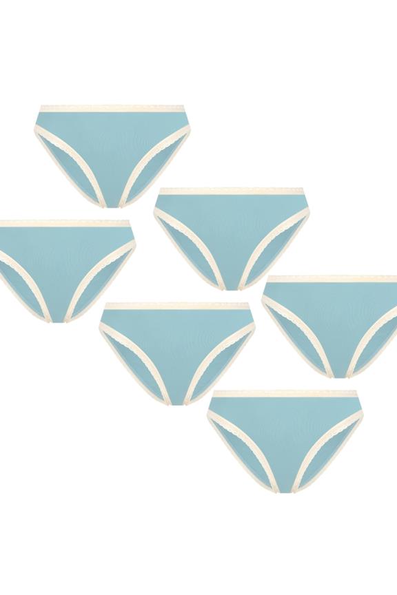 Multipack 6x Slips Grau Blau