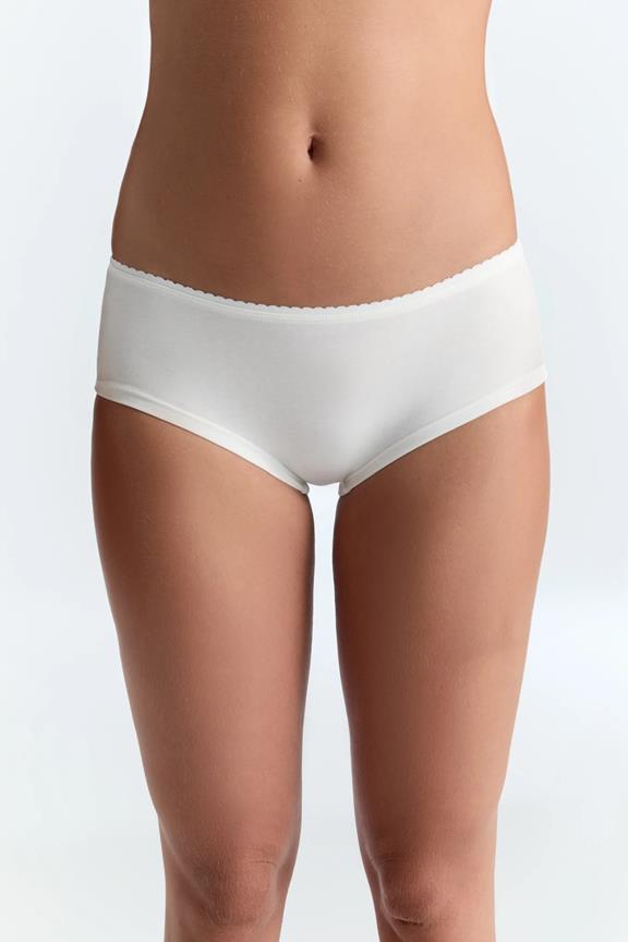 Multipack 2x Slips Mit Zarter Spitze Weiß
