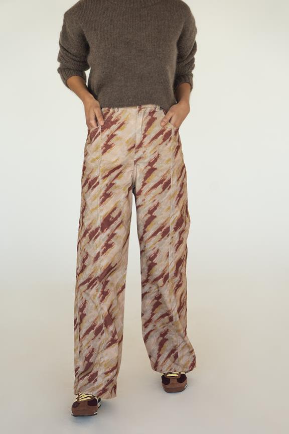 Broek Corduroy Elsa Print