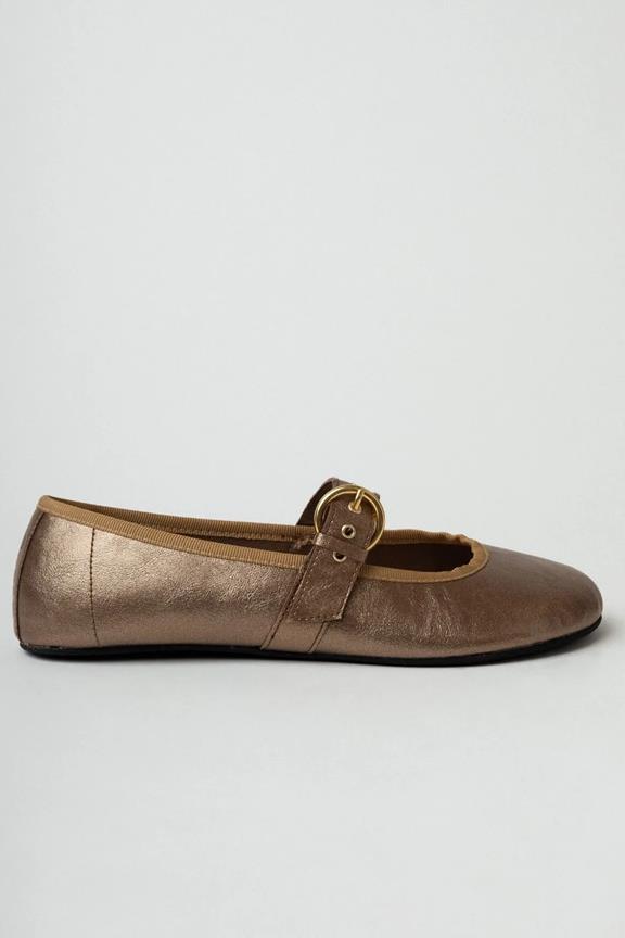 Ballet Flats Fivela Gold