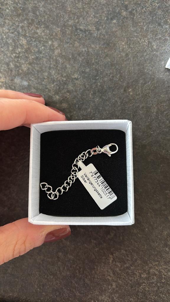 Verlengketting Sterling Zilver