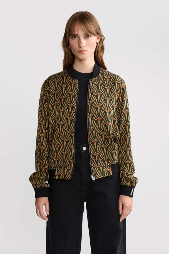 Omkeerbare Bomberjack Ruth Artdeco/Zwart
