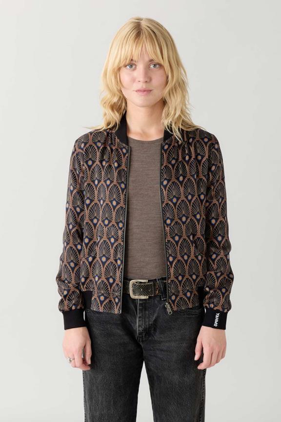 Omkeerbare Bomberjack Ruth Metropolis/Blauw