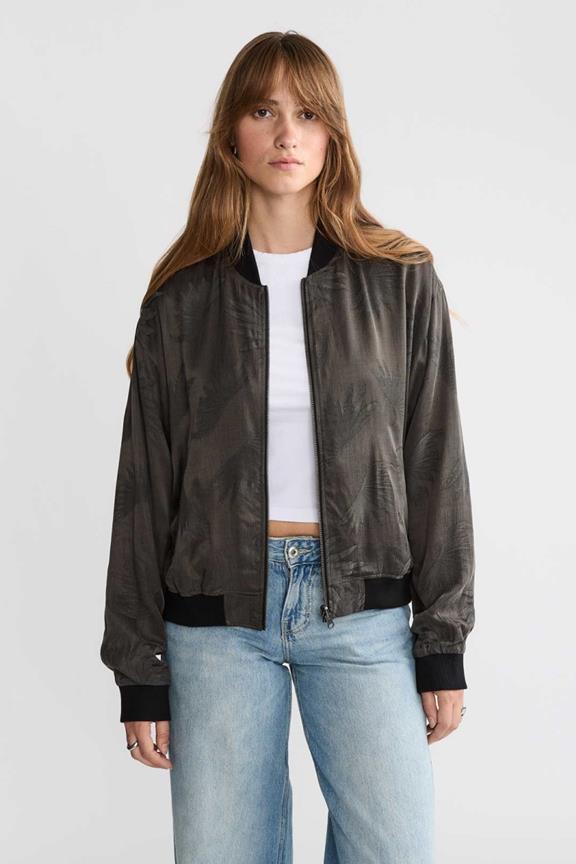 Omkeerbare Bomberjack Lene Onyx/Zwart