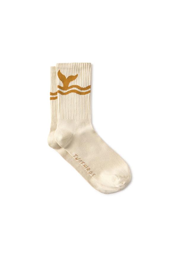 Socken Rolas Ecru