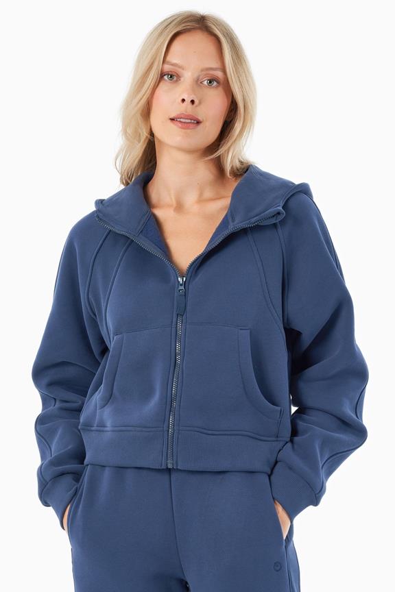 Hoodie Full Zip Joddy Navy