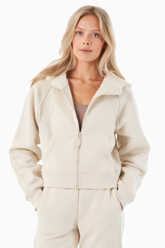 Hoodie Full Zip Joddy Off White