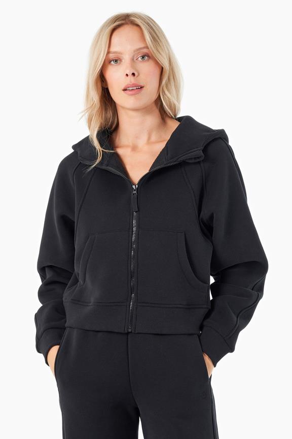 Hoodie Full Zip Joddy Schwarz