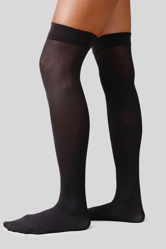 Tights Thigh-Highs Premium Svea Black