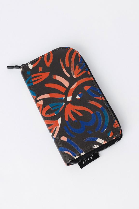 Portafoglio Oliana Multicolore Rosso/Blu