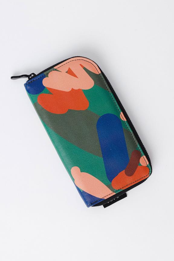 Portafoglio Oliana Multicolore Verde
