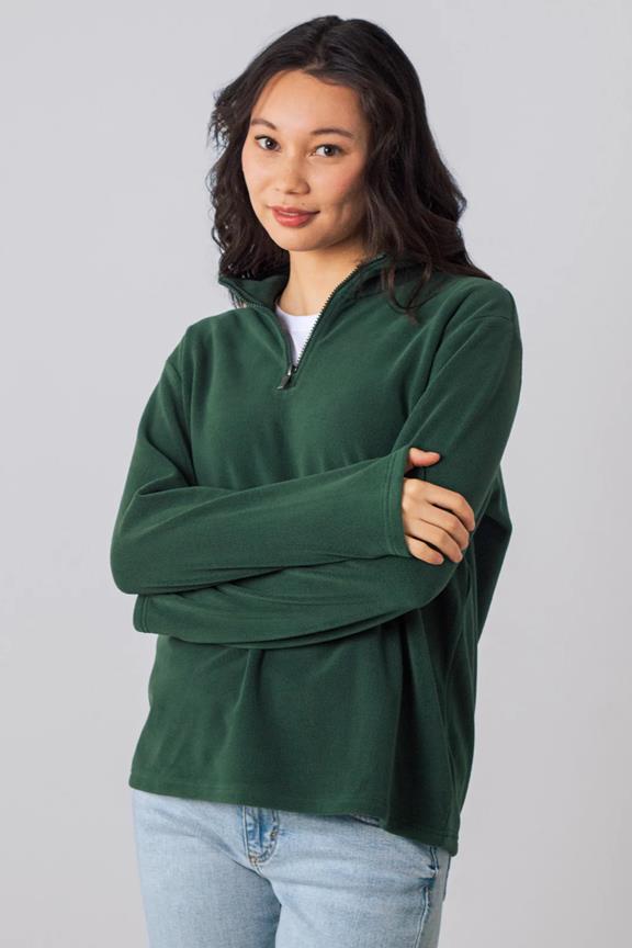 Sweater Polar Half-Zip Fern Green