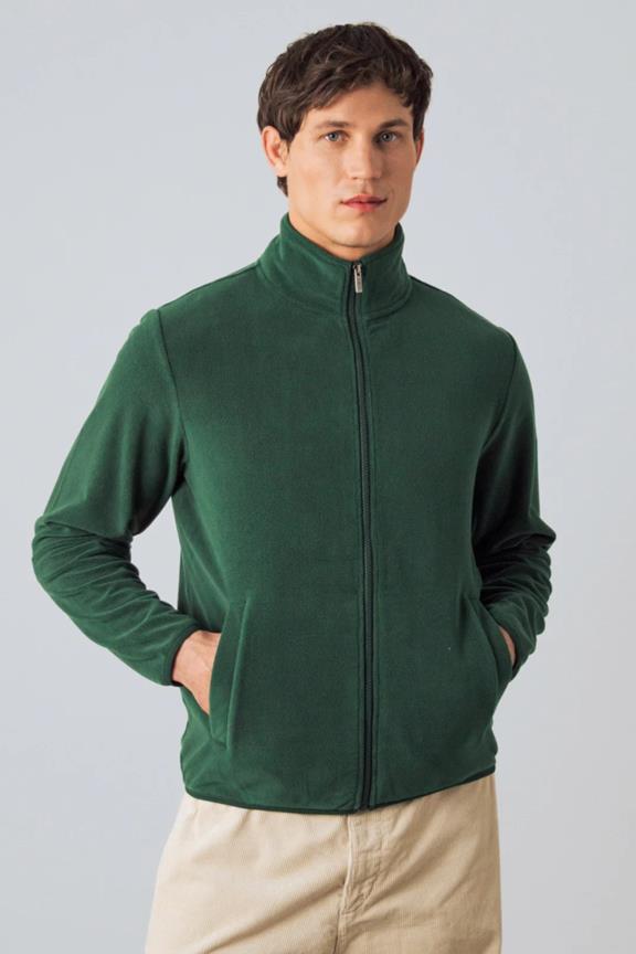 Jacket Polar Zip Fern Green