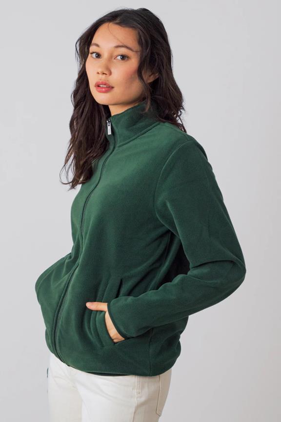 Jacket Polar Zip Fern Green