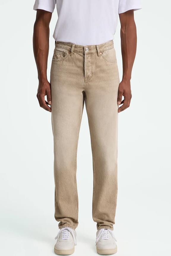 Sushan Retro Beige Jeans