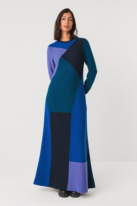 Strickkleid Bedia Mehrfarbig