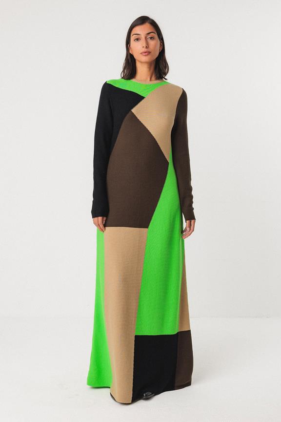 Strickkleid Bedia Mehrfarbig