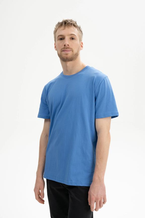 T-Shirt Sadhil Azure Blue