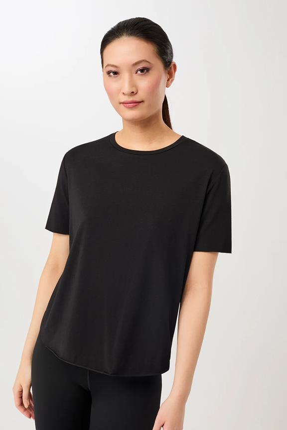 T-Shirt Halfmoon Black