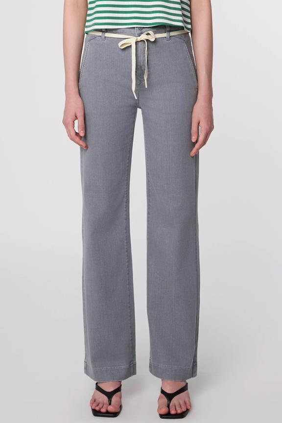 Jeans Dew Flared French Pocket Cool Grey