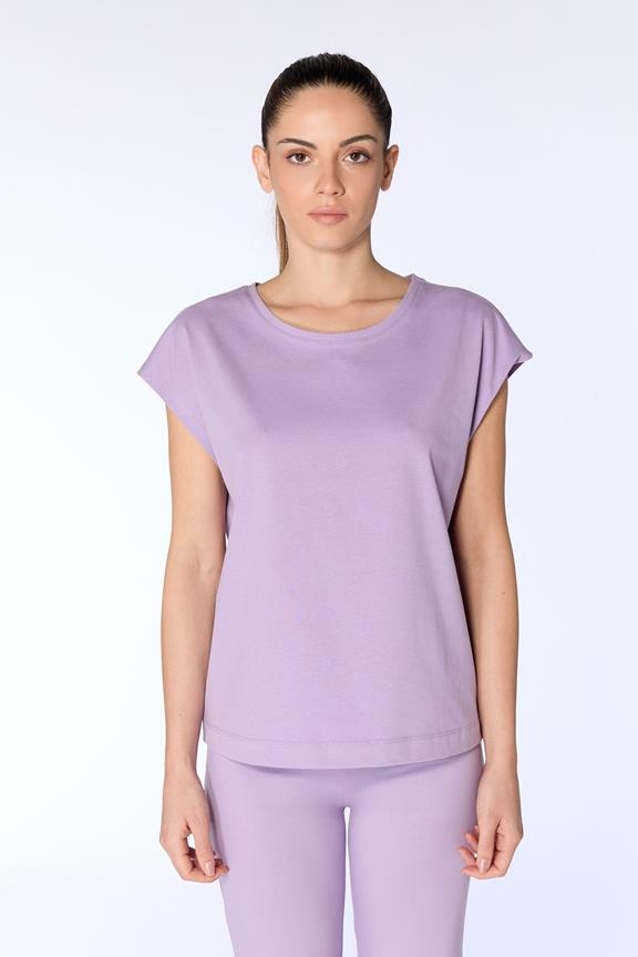 T-Shirt Oversize Viola Lila