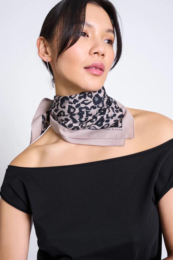 Sciarpa Vad Stampa Leopardata