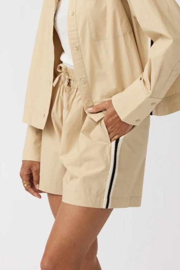 Shorts Pfingstrose Tape Sand Beige