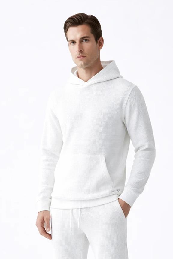 Hoodie Hectorr Cremefarben