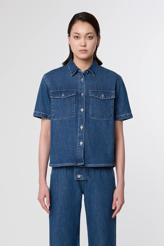 Hemd Blithe Medium Blau