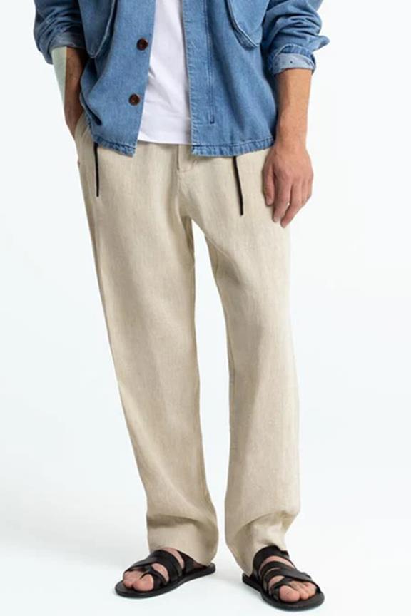 Hose Teti Ungefärbt Beige