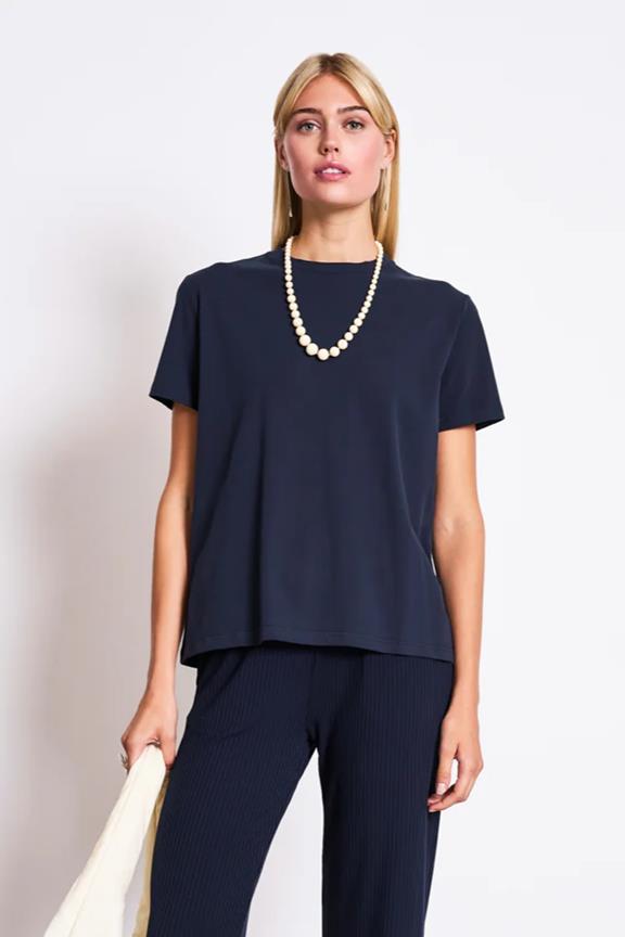 T-Shirt Met Geborstelde Look Voor Jongens, Nightfall