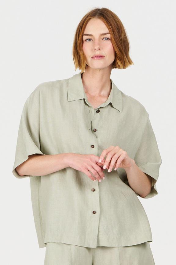 Shirt Kimono Soft Sage