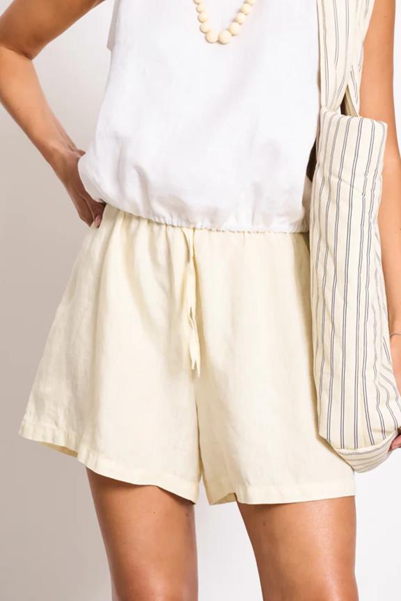 Shorts Drawstring Marum Hellgelb