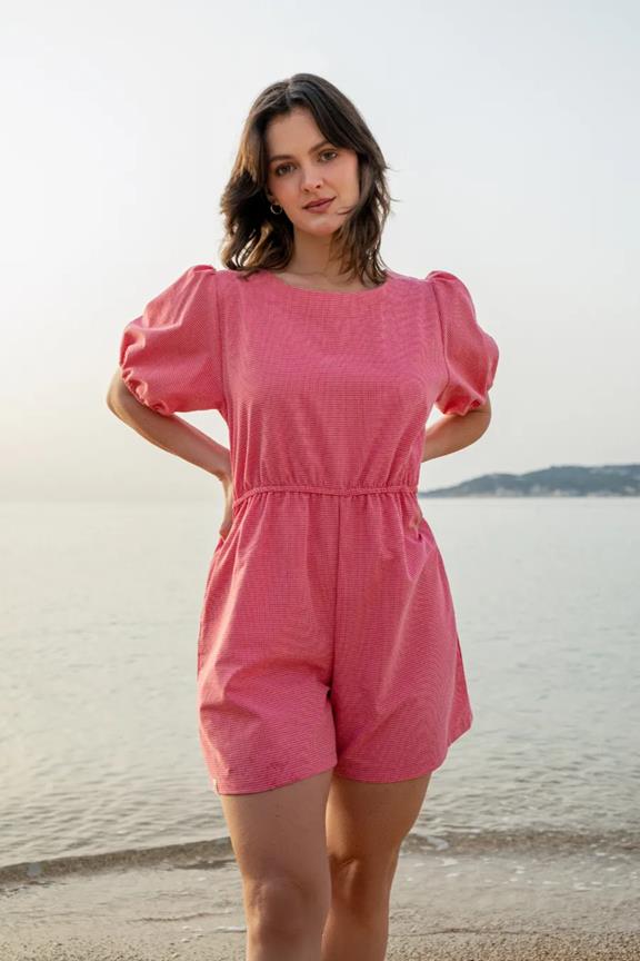 Jumpsuit Olivia Vichy Rosa
