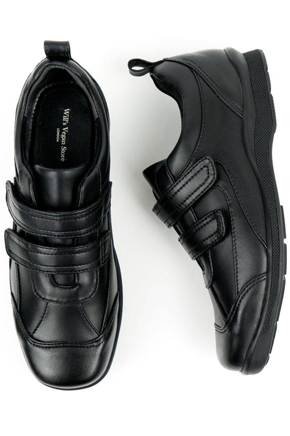 Will's Vegan Store Schoenen Klittenband Zwart