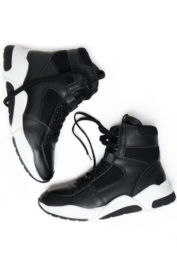 Sneakers Chicago High-Tops Schwarz