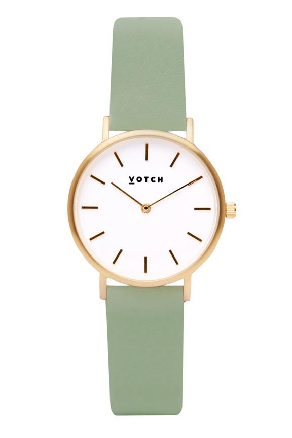 Horloge Petite Goud & Saliegroen
