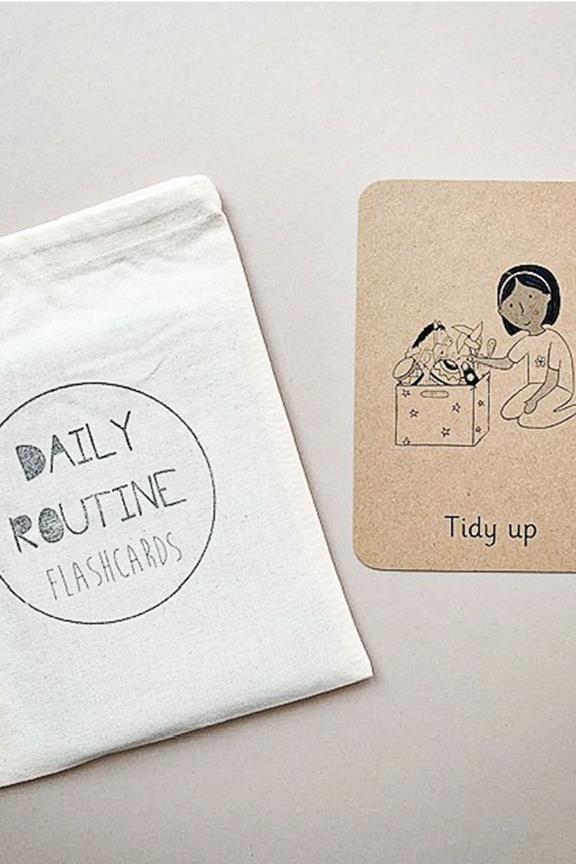 Lernkarten Für Die Tägliche Routine