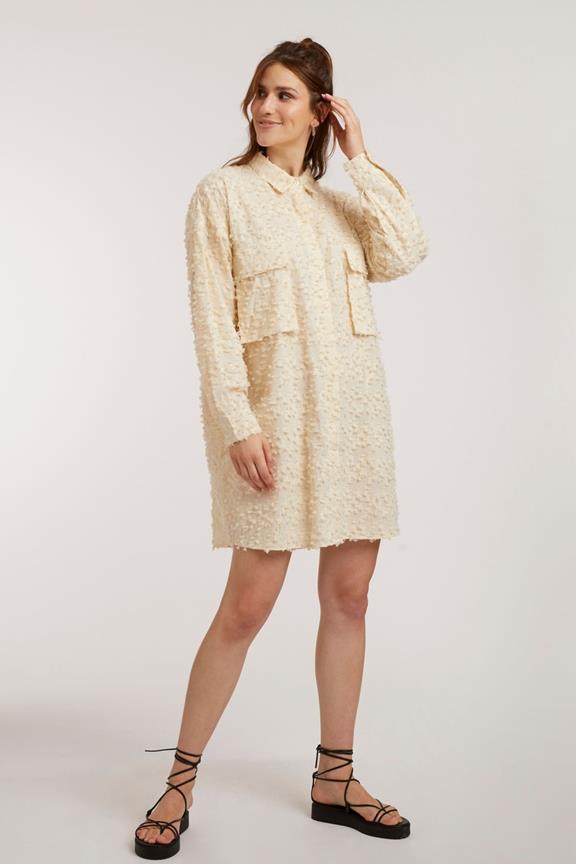 Worker Shirt Dress Cloudcream