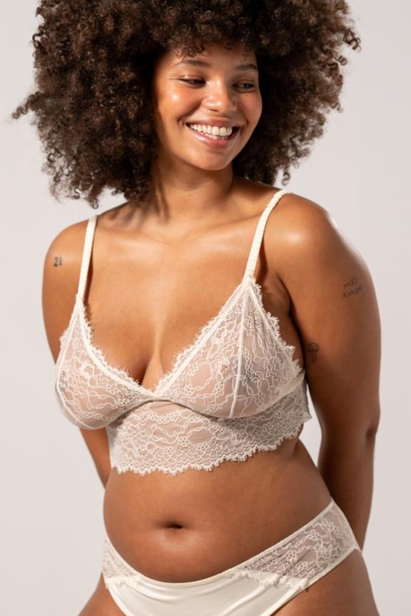 Bralette Top Cream