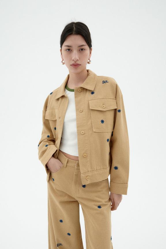 Jacket Frans Chain Sun Beige