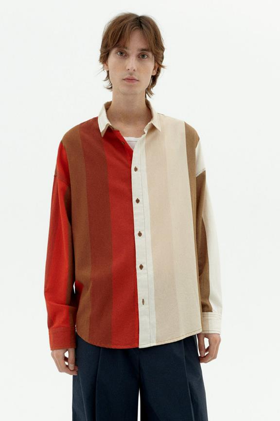 Shirt Haru Sandfire Mehrfarbig  