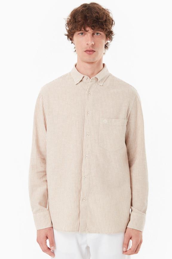 Hemd Beige/Off White
