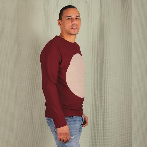 ManduTrap Sweatshirt Junho Wijnrood / Zand
